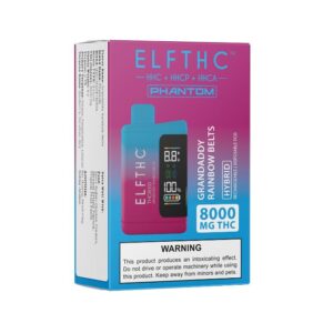 elf thc thc8000 8g granddaddy rainbow belts