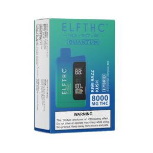 elf thc thc8000 8g kiwi razz rush