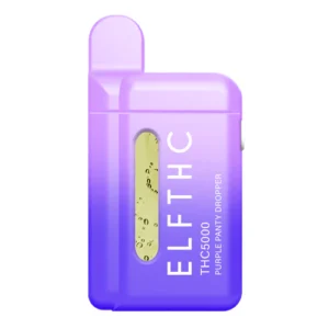 elf thc thc5000 5g purple panty dropper