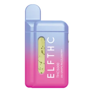 elf thc thc5000 5g og grape razzleberry