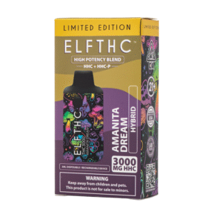 elf thc thc3000 3g amanita dream