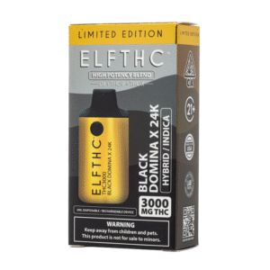 elf thc thc3000 3g black domina x 24k