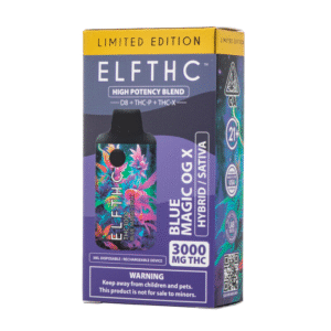 elf thc thc3000 3g blue magic og x