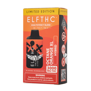 elf thc thc3000 3g octane orange xl