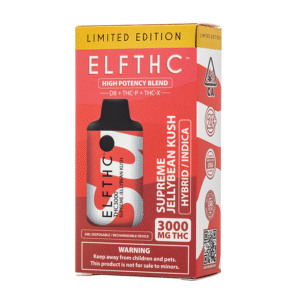 elf thc thc3000 3g supreme jellybean kush